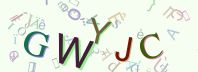 This is a captcha-picture. It is used to prevent mass-access by robots. (see: www.captcha.net)