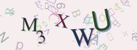 This is a captcha-picture. It is used to prevent mass-access by robots. (see: www.captcha.net)